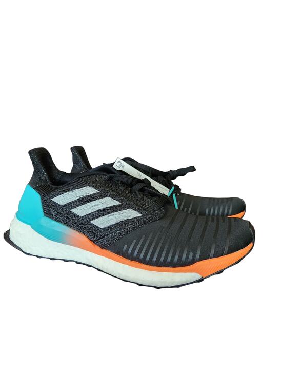adidas Men\'s Solar Boost Running Shoe, Black/Grey/hi-res Aqua, 6.5 M US main image 8